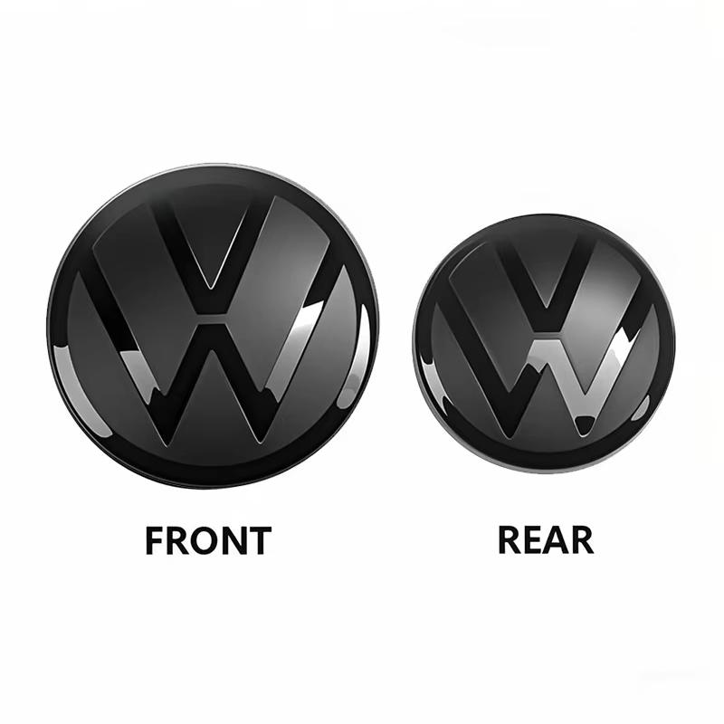 Not Affect ACC Car Front Grill Rear Trunk Emblem Lid Sticker For VW GTI Polo Golf MK6 7 8 Passat B6 Tiguan CC T-ROC Arteon Jetta zl2
