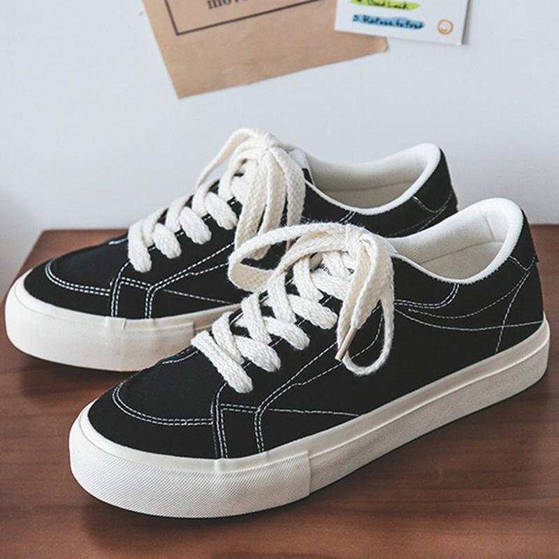 Туфли на плоской подошве, мужские летние туфли белого цвета, студенческие туфли на шнуровке, мужская обувь, пара парусиновых туфель, туфли Hundred Board, женская обувь