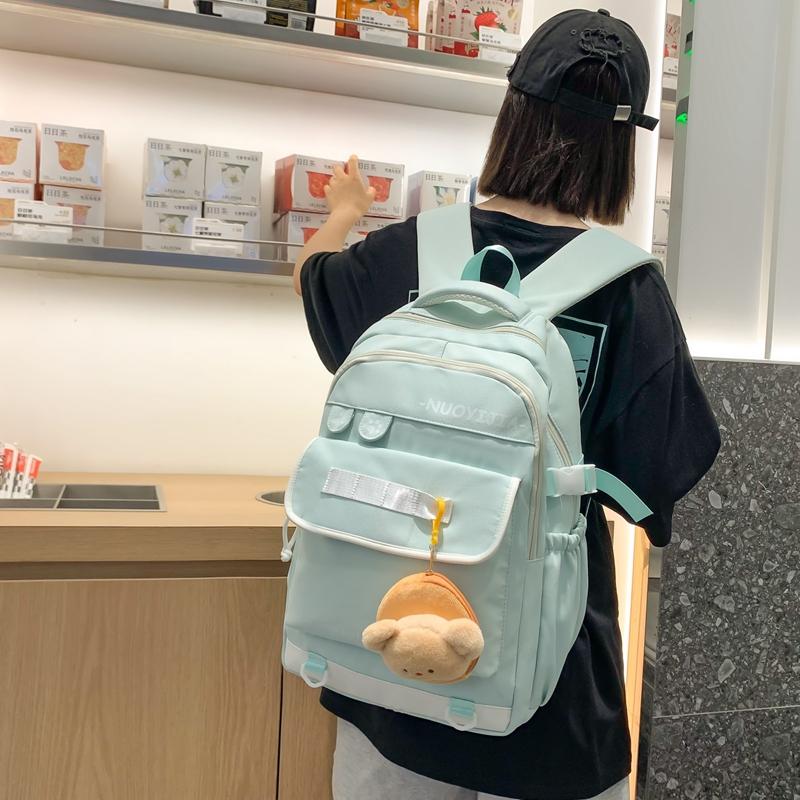 Сумка для школьников средней школы, женский водонепроницаемый рюкзак большой емкости, легкий рюкзак для девочек
