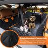 Dog Car Seat Cover for Pets Seat Cover Hammock 600D Heavy Duty Scratch Proof Nonslip Durable Soft Back Seat Covers for Cars