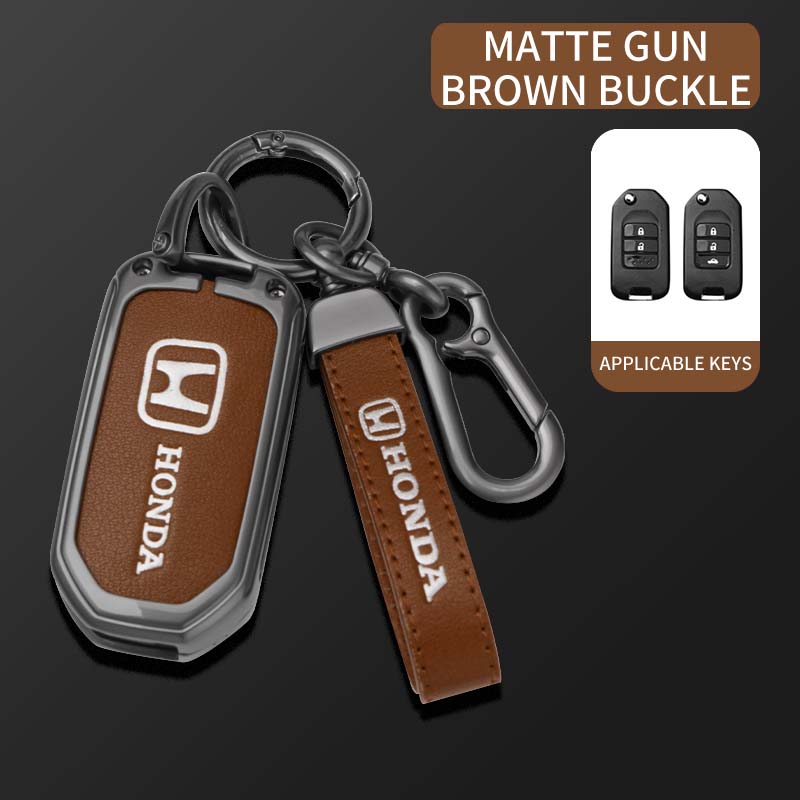tbfnr8 Car Flip Remote Key Case Cover Protector Shell Fob For Honda Civic CR-V HR-V Agreement Jade Crider Odyssey 2015-2018 Accessories