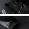 MengHu Spring and Autumn  Men's Pu Leather Jackets Daily Leisure Motorcycle Jackets Men's Leather Jackets