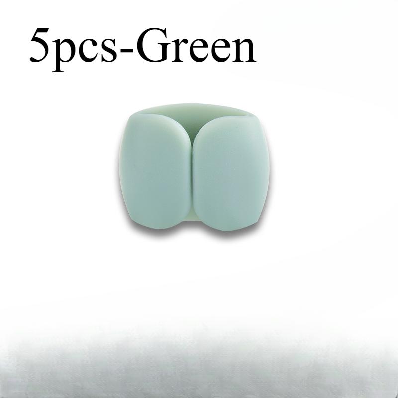 5/10 шт. Органайзер для намотки кабелей, клипсы, держатель для провода мыши/наушников, держатель для USB-зарядного устройства, органайзер для рабочего стола, защита для провода