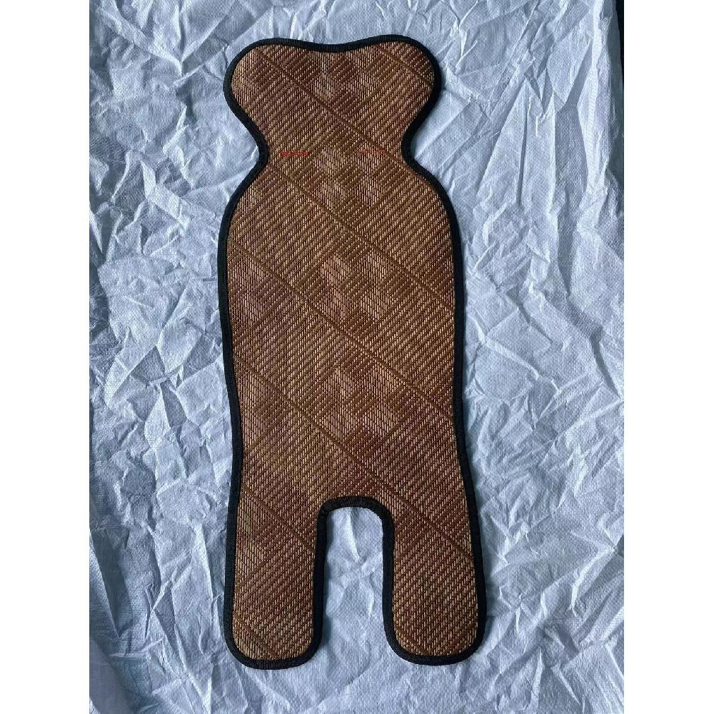 Ice‑Silk Stroller Cooling Mat, Breathable Rattan Cushion for Kids Safety Car Seat, Universal Summer Pad for One‑Click Folding Baby Stroller