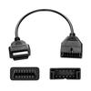 12-контактный OBD 1-16-контактный адаптер преобразователя OBD2 для диагностического сканера для Gm