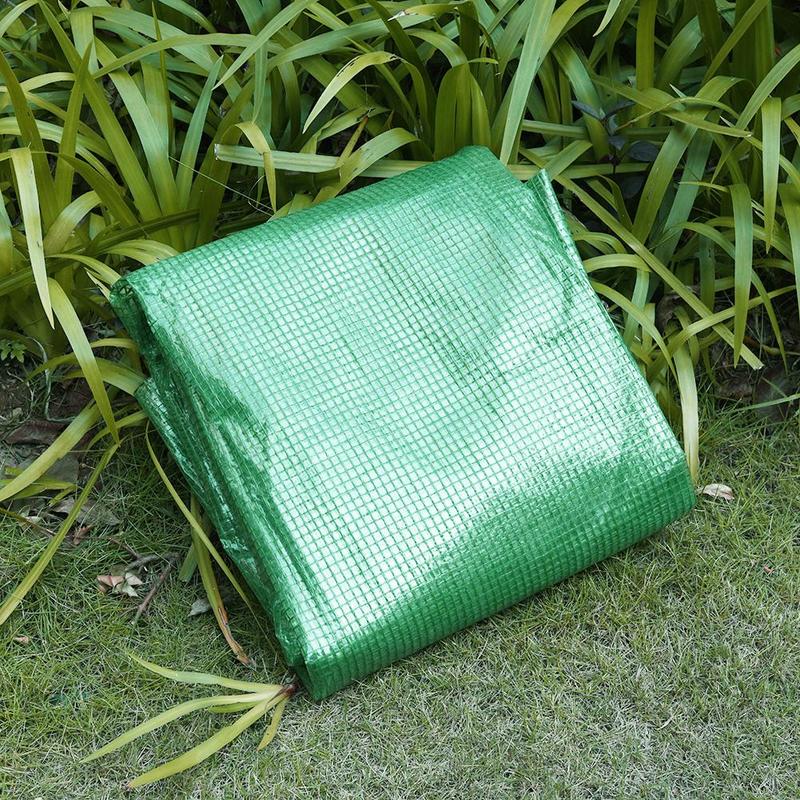 4 Tier Greenhouse Iron Stands Shelves Outdoor Garden Mini Garden Warm Room Greenhouse Garden Plants Cover (Without Iron Stand)