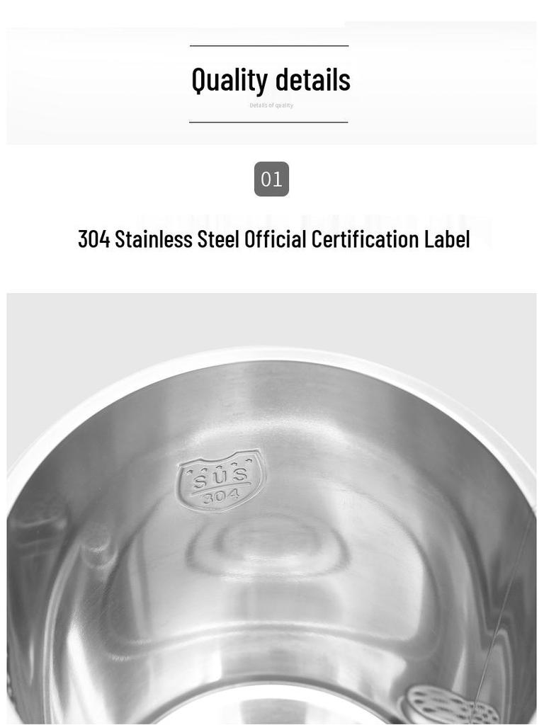 Чайник электрический Jinx 7-ступенчатый с изоляцией из нержавеющей стали и подогреватель для детских бутылочек - Подогреватель молока с постоянной температурой для приготовления молочной смеси