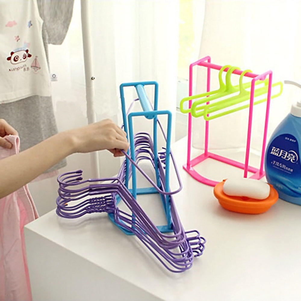 Accessoriess Holder Smart Design Storage Clothes Hanger Stacker Organizer Rack