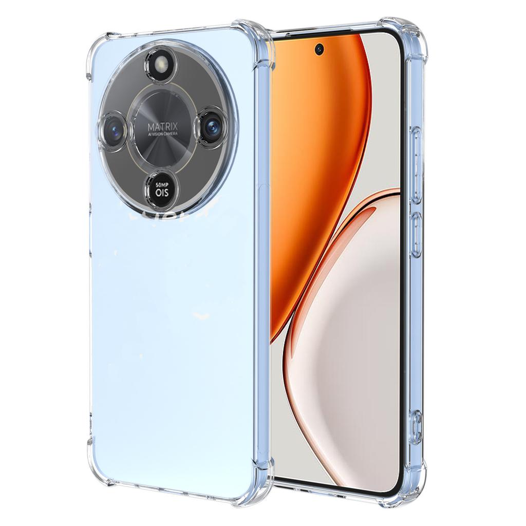 Ударопрочный ТПУ с усиленными углами для Honor Magic 8 Lite Magic 8 Pro X9d Защитный Чехол Прозрачная Задняя Крышка Рамка Funda Coque