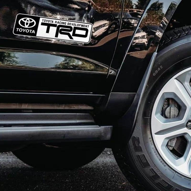Автомобильная наклейка с логотипом значка кузова зеркала заднего вида окна заднего стекла декоративная наклейка для Toyota GE модифицированная TRD Corolla Camry