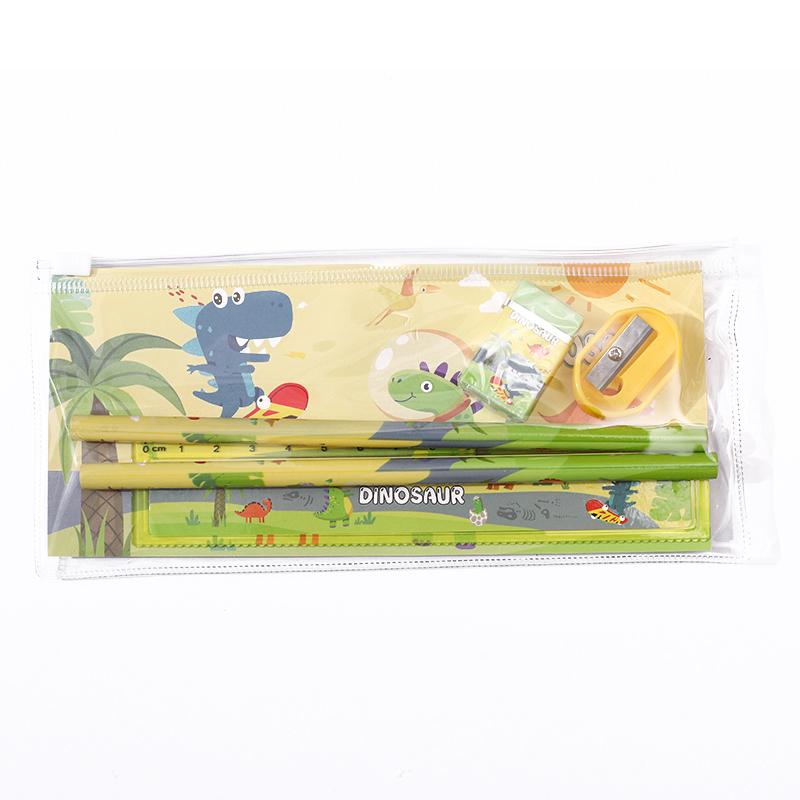 5PCS Student Stationery Set Back To School Gift Box for Children Students Home