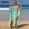 Women's Beach Cover-ups Bohemian Beach Dress Plus Size Dresses