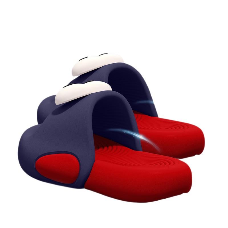 Kids Unisex Indoor Outdoor Slippers Lightweight Anti-Slip Comfortable Cartoon Design Round Toe Slip-Ons Boys Girls