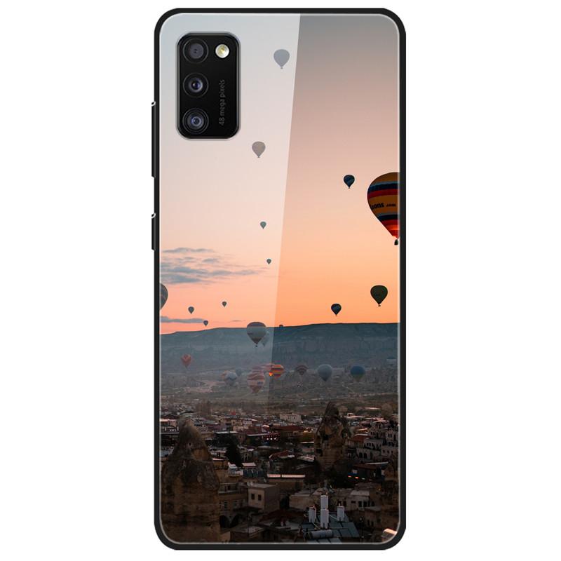 Закаленное Стекло Жесткий Чехол для Samsung Galaxy M31s M21s M31 M21 M51 Чехол для Телефона Защитный M 21s Fundas Модный M 31s