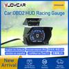 2023 Обновленный Новый V63S OBD2 HUD-Дисплей на Лобовое Стекло Автомобиля Многофункциональная Панель Приборов Температура Охлаждающей Жидкости / Масла. Расход топлива Уровень масла