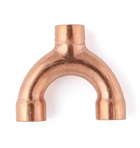 1/4" 3/8" 1/2" 5/8" 3/4" 1" Дюйм 6.35-54мм Прямой Угольник Тройник Y U P-образный 4-ходовой Крестовина Медный Пайка Трубопровод Фитинг Кондиционер