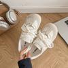 2025 New Lace Niche Retro Ballet Style Moral Training Shoes Women's Breathable Summer Sports Leisure Thin White Shoes