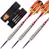 Cuesoul 27g Tungsten Steel Tip Darts Set (93% Tungsten)