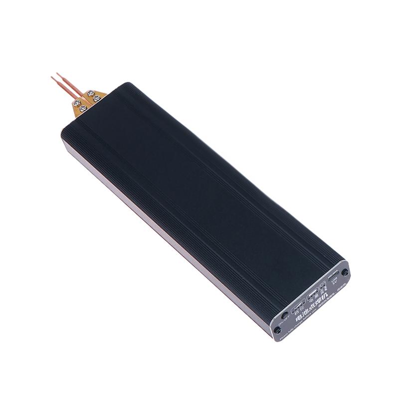 Портативный ручной точечный сварочный аппарат 18650 Инструмент для сварки литиевых батарей Мини-машина для точечной сварки Головка для сварки оксида алюминия и меди