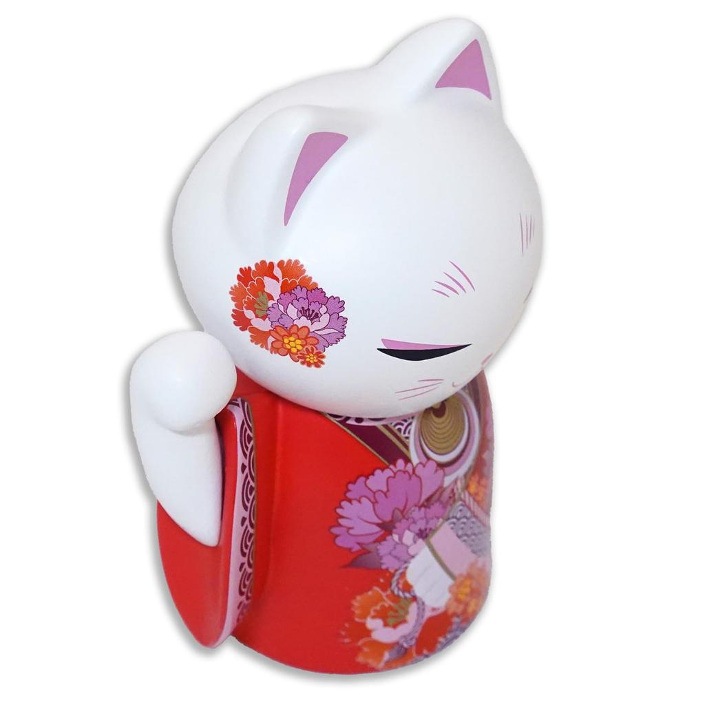 kimmidoll Maneki Neko Doll EMI Height 9cm MNFL008