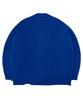 OHY Oversized Distressed Logo V-Neck Knit - Cobalt Blue