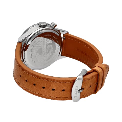 TIMEX Men's Waterbury Traditional GMT Automatic Watch TW2V74000, Black