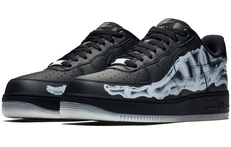 Nike Air Force 1 '07 Qs 'Черный Скелет' BQ7541-001