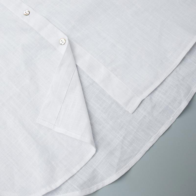 Осенняя тонкая модная универсальная женская повседневная рубашка на пуговицах, ленивая модная повседневная однотонная простая свободная рубашка