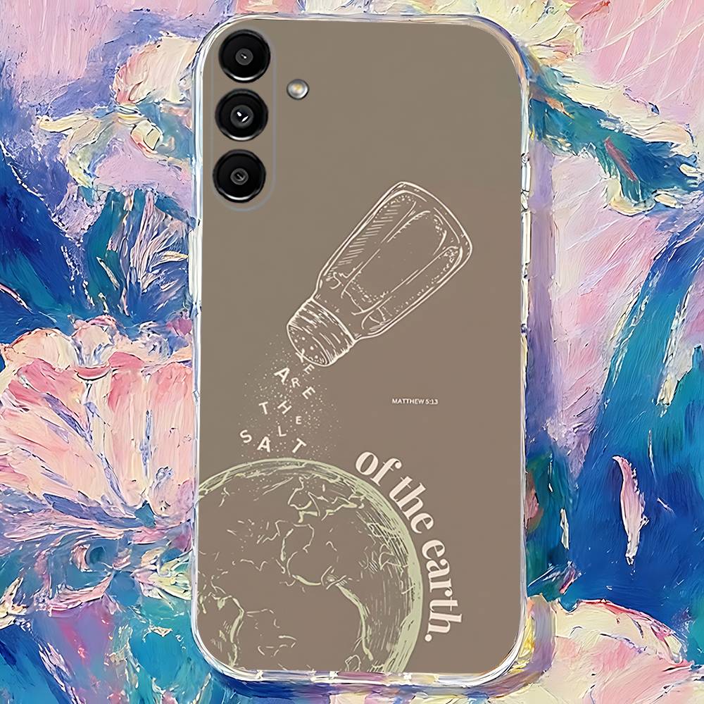 God Jesus Bible Verse Quotes Shockproof Clear Case For Samsung Galaxy S30,S25,S24,S23,S20,S21,S22,S10,5G,FE,lite,PIus Cover