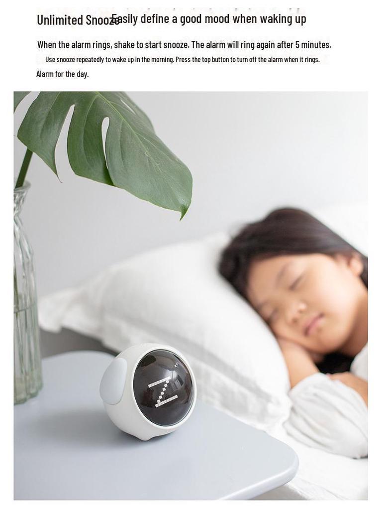 Будильник Harmony Pixel: Многофункциональный ночник и умные студенческие часы