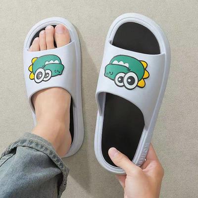 Летние трендовые белые сандалии для пары: Нескользящие женские тапочки для дома/улицы