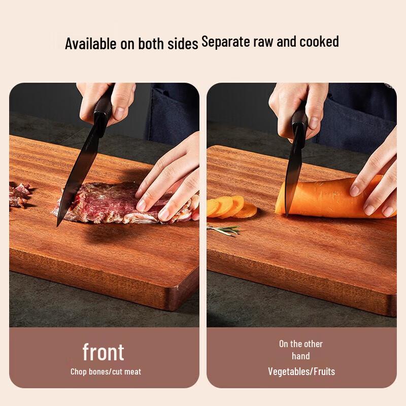 maxcook Разделочная доска из черного дерева