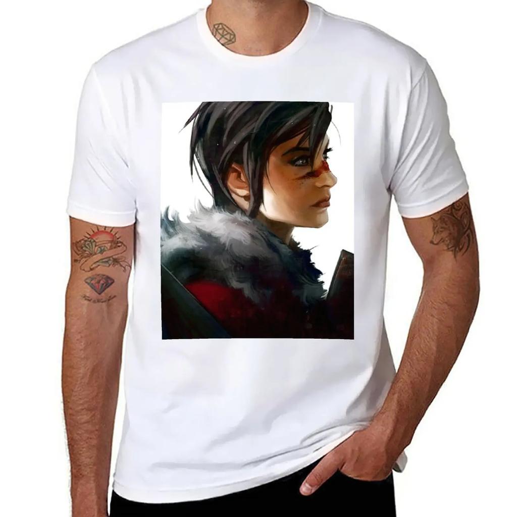 Hawke T-Shirt kawaii clothes tees heavy weight t shirts for men