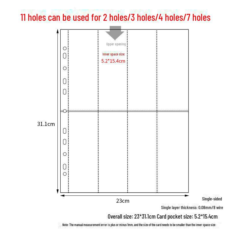 Книга для коллекции монет и печатей Fire Paint с 15-листовыми сменными страницами для марок и значков