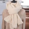 Simple Winter Cashmere Scarf Soft Coldproof Scarf Casual Men Wool Scarf  Males