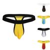 Men's Sexy Mesh Bulge Pouch Breathable T-Back G-string Briefs Thongs Underwear
