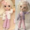 Модная одежда для кук Blythe 1/6, набор свитеров, сменная одежда для кукол Барби, аксессуары для нарядов кукол Ob24, без носков