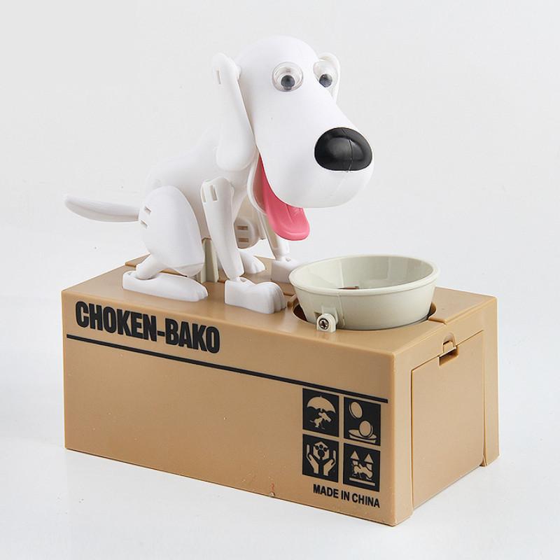 Электрическая копилка-собачка, крадущая монеты, копилка-копилка, мультяшный щенок, игрушка, подарок