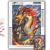 Diamond Painting Chinese Dragon Embroidery Cross Stitch Rhinestone Home Decor