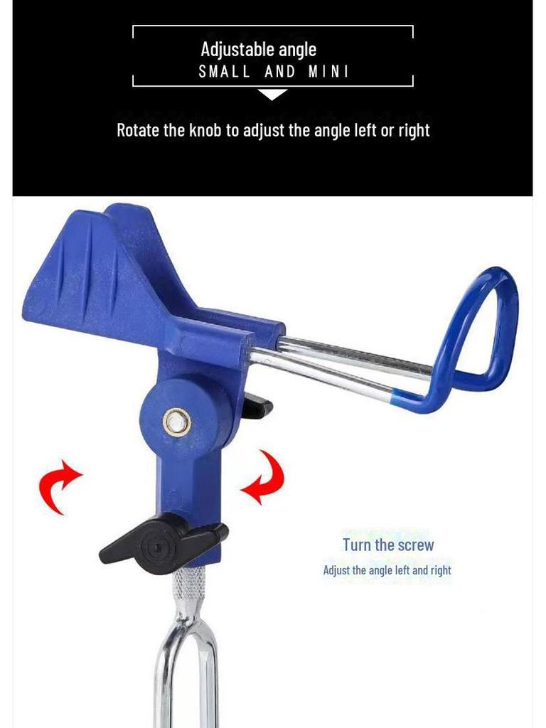 Светящийся держатель для удочки для ночной рыбалки с регулируемым положением