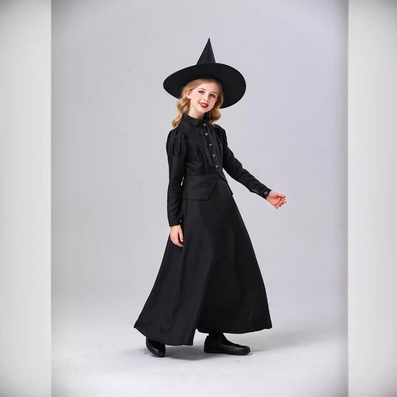 New Halloween Costumes Masquerade Children's Witch Costumes Girls' Witch Costumes