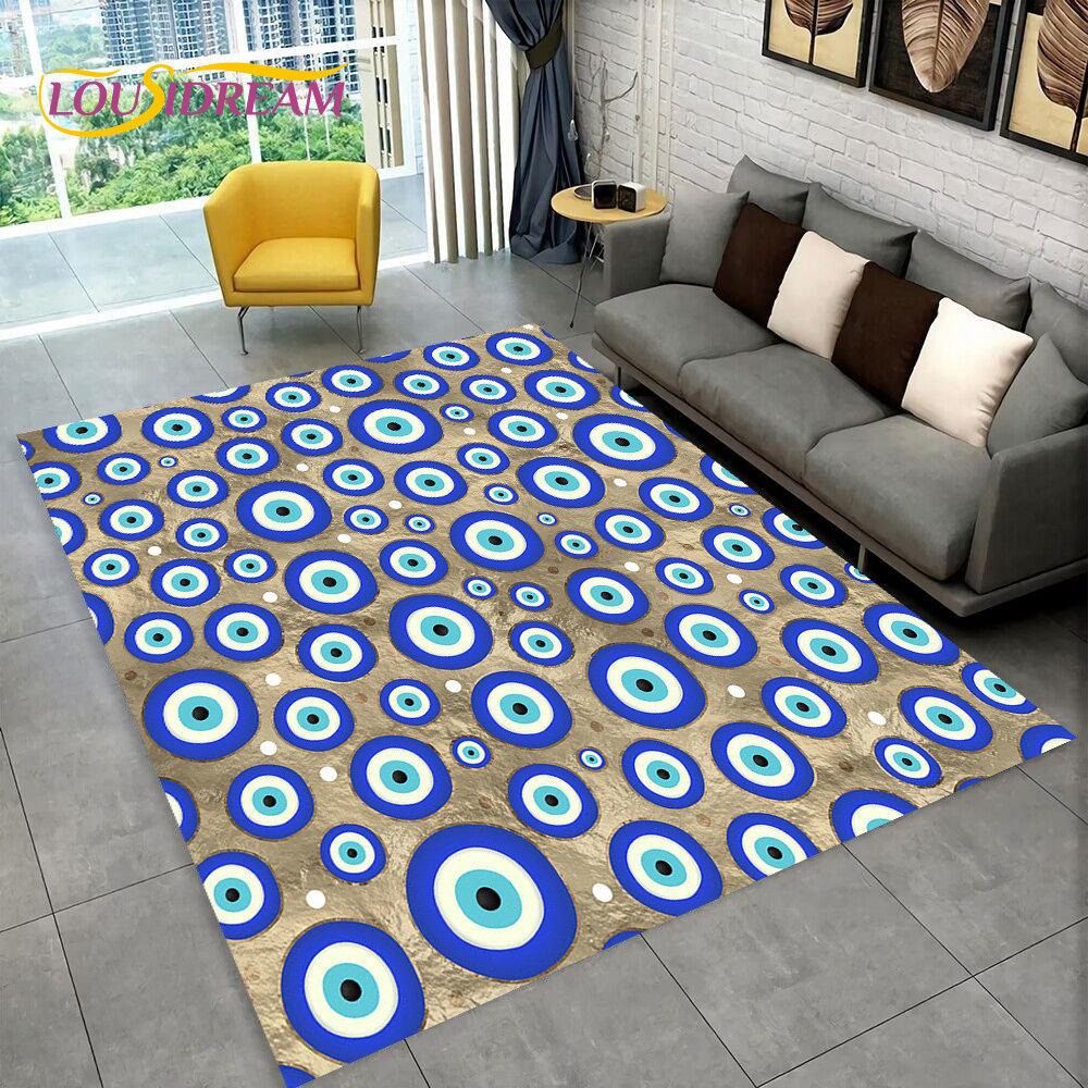Коврик Nazar Evil Eye Tree of Life, ковер для дома, гостиной, спальни, дивана, коврик для кухни, декор для кухни, нескользящий напольный коврик для детских игр