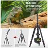 Andoer TTT-008  200cm/78.7in Adjustable Carbon Fiber Camera Tripod Stand Monopod 12KG Payload with
