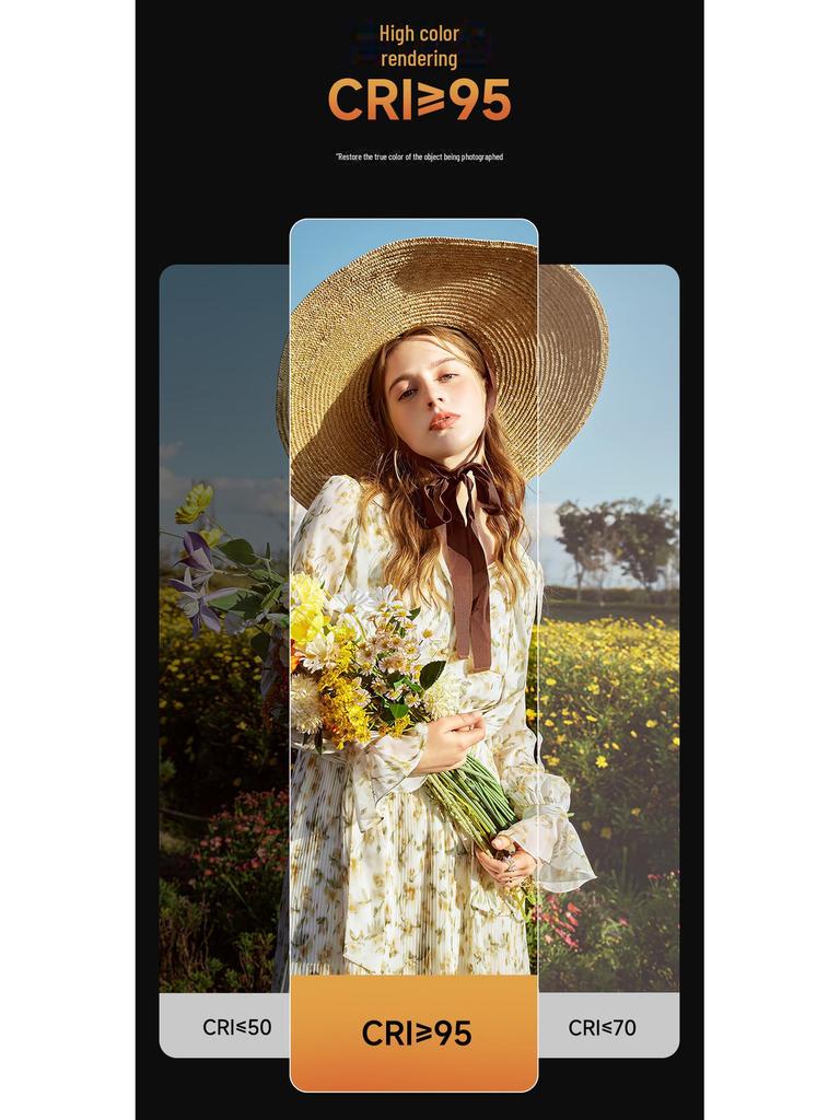 TOKQI D10 Mini Portable Mobile Fill Light - Pocket Beauty Lighting for Photos