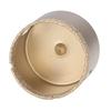 Коронка по плитке из углеродистой стали, открыватель отверстий, сверло для фарфора, стекла, треугольный хвостовик