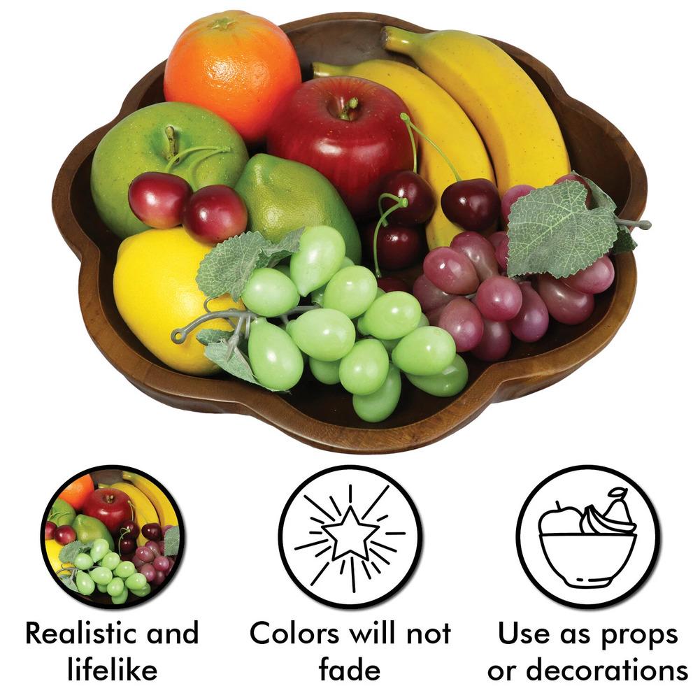 12 шт. Реалистичный набор ручной работы из искусственных фруктов и овощей для украшения вечеринки, реквизит для фотосъемки еды, аксессуары