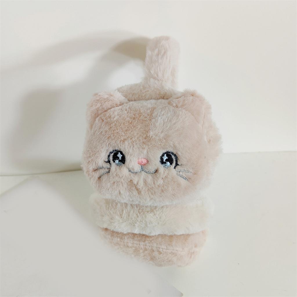 Плюшевые наушники для девочек и детей, меховая повязка на голову для согревания ушей на зиму, рождественские, новогодние, подарки на день рождения