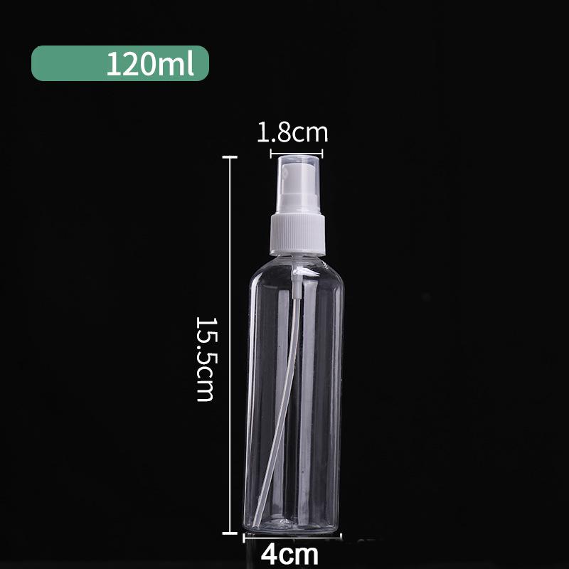 1 шт. Бутылка Прозрачный пластик Пустая бутылка-спрей Портативная Многоразовая Парфюмерия Прозрачный Диспенсер для образцов Маленькая бутылка-спрей