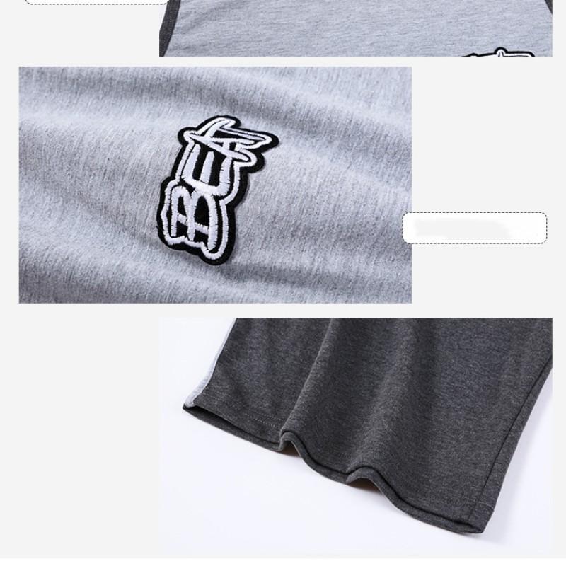 Мужские пижамы без рукавов, летние корейские тонкие повседневные свободные жилет больших размеров, шорты, мужской комплект домашней одежды