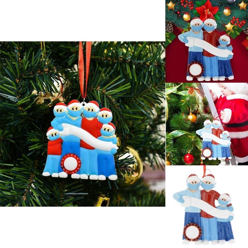 Diy Family Name Personalized 2020 Christmas Tree Hanging Ornament For Unique Holiday Decor